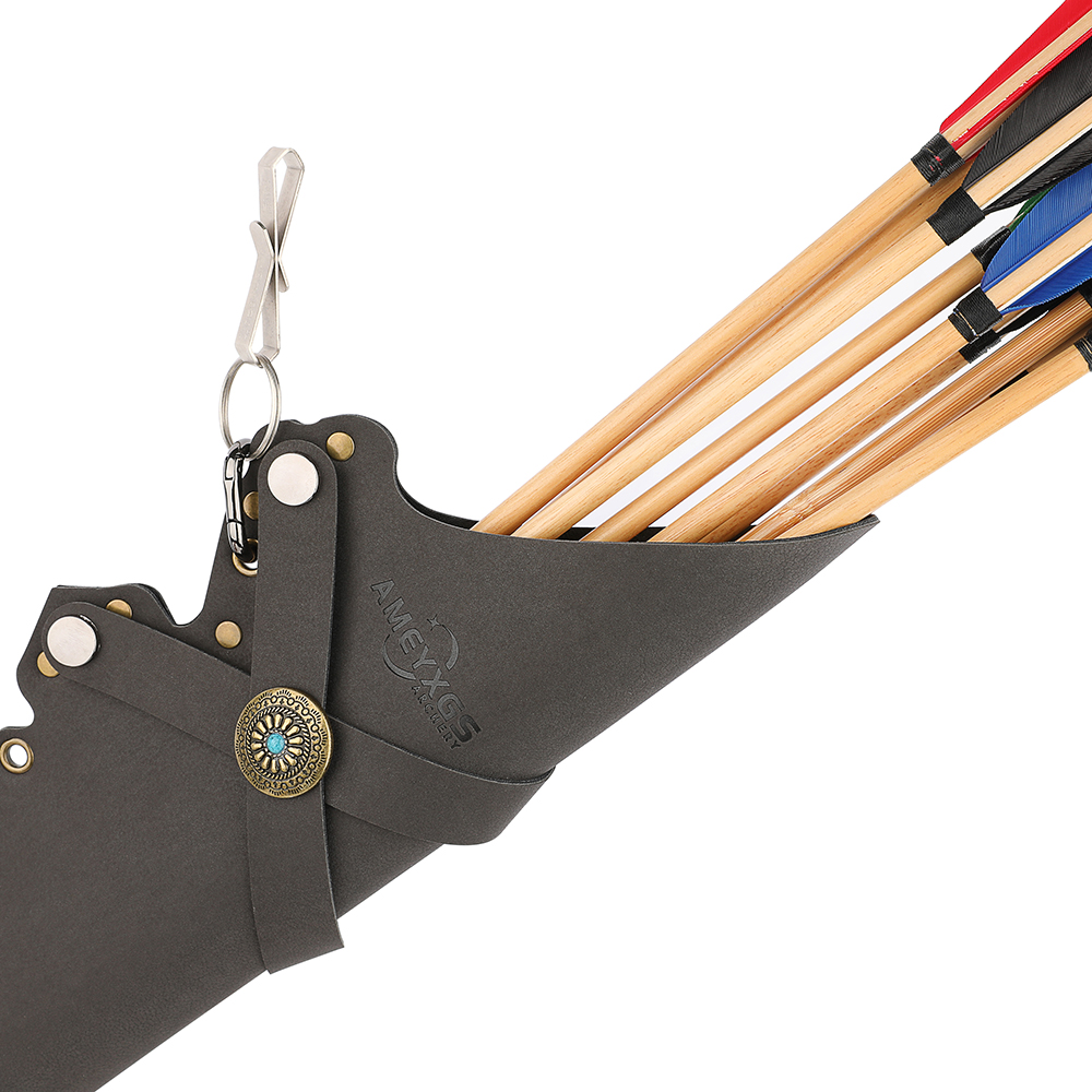 AME Kirin Leather Quiver Ambidextrous Adjustable