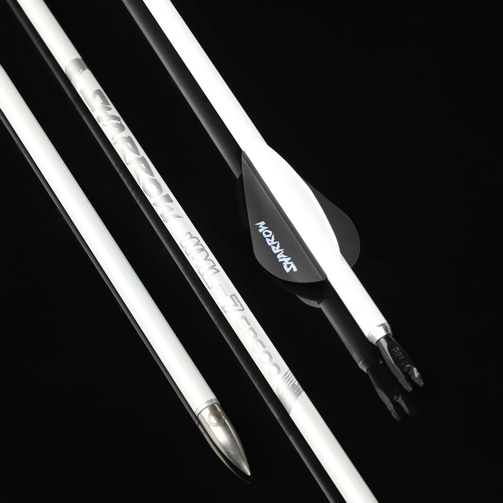 WML2 600 Spine Pure Carbon Arrows 2" TPU Vanes