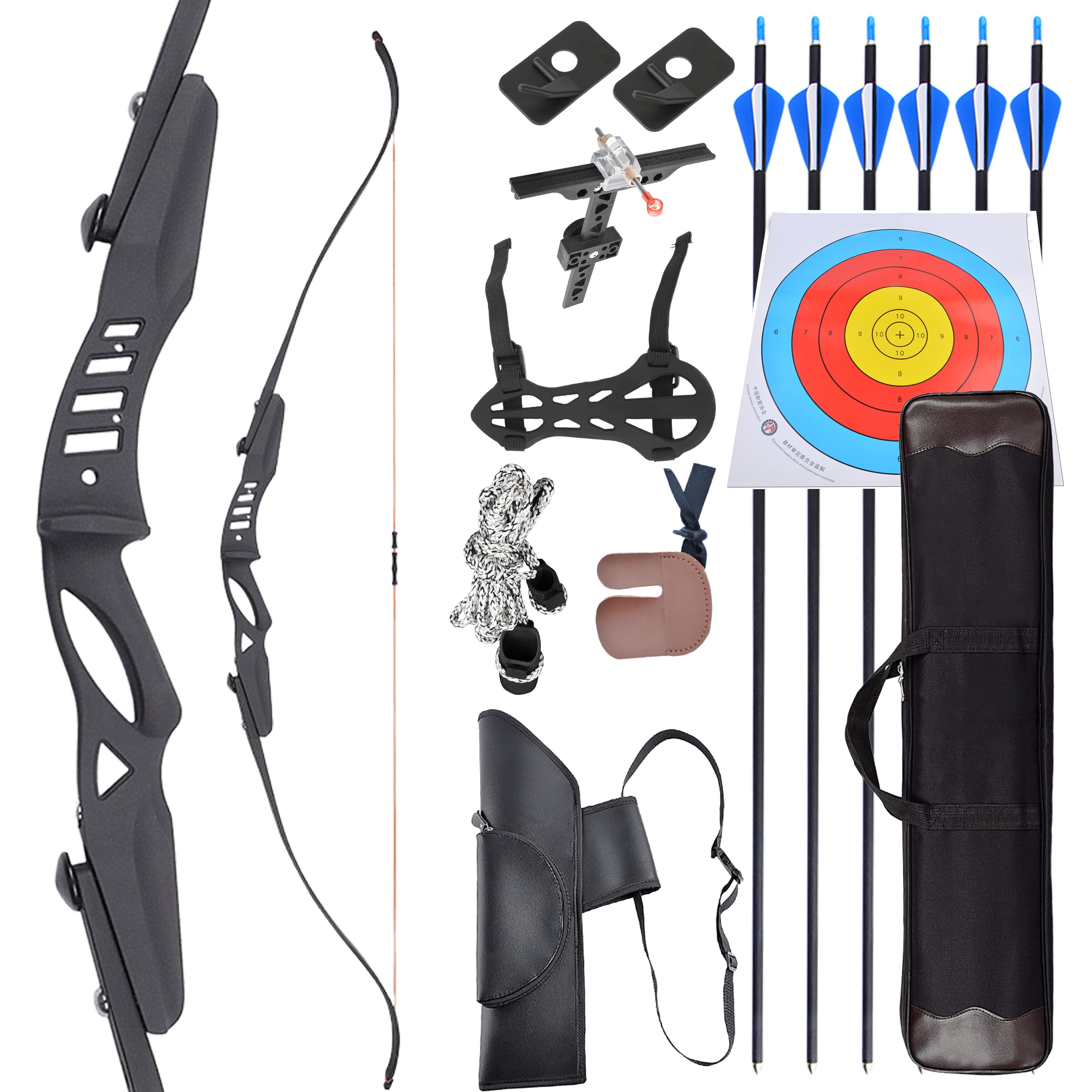 Archery 20lbs ILF Recurve Bow Kit Takedown Hunting Bow 