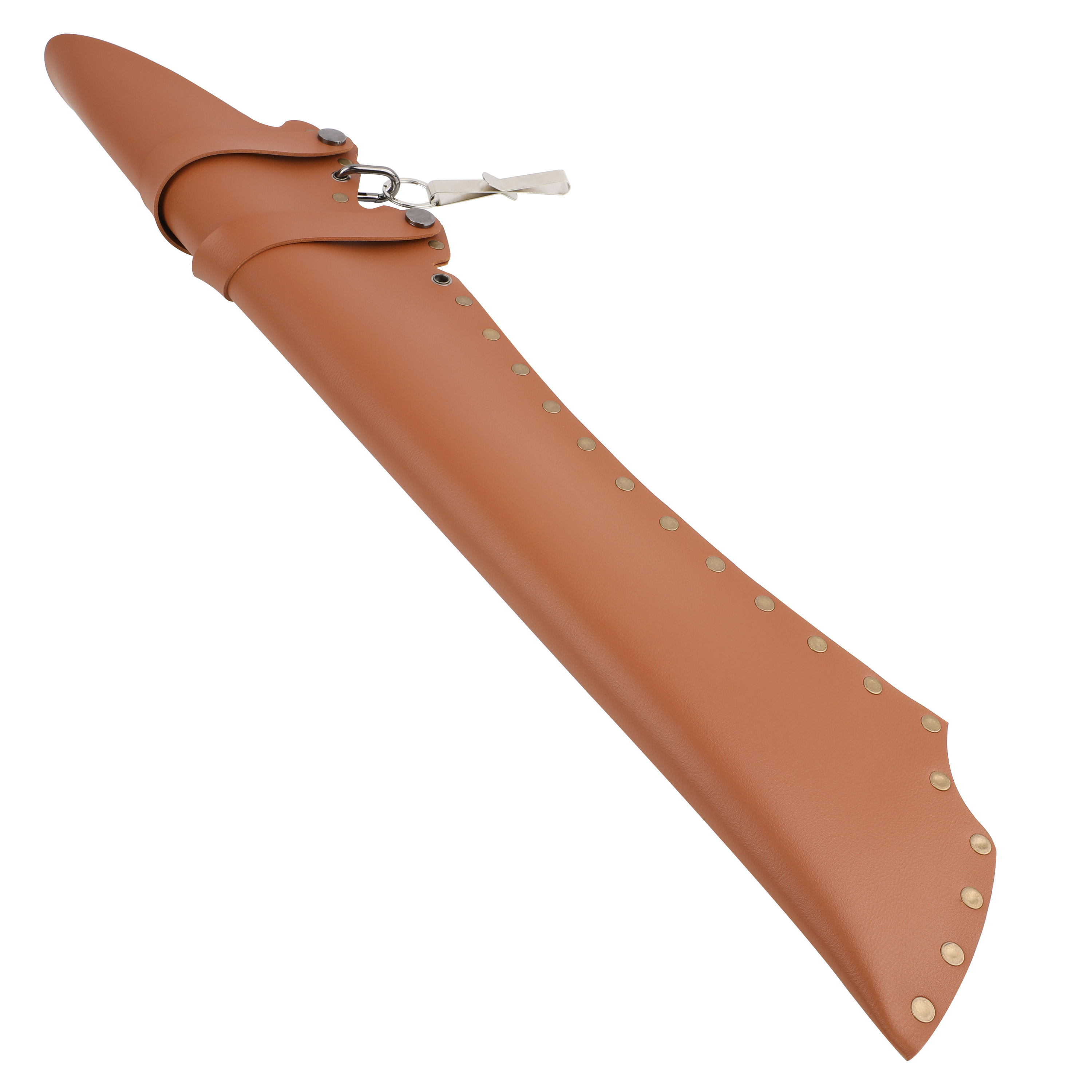 Traditional Ambidextrous PU Leather Arrow Quiver – Adjustable Artisan Design