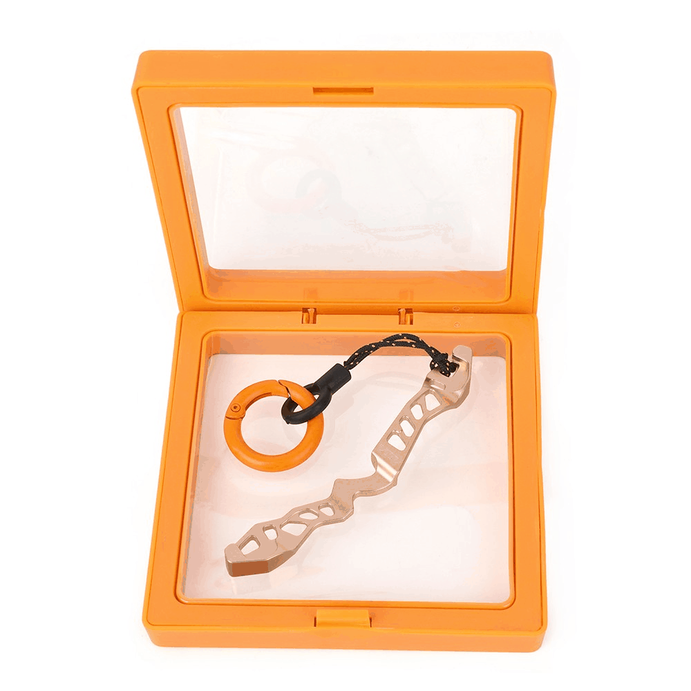 Aluminum Alloy Recurve Bow Riser Keyring Archery Gift