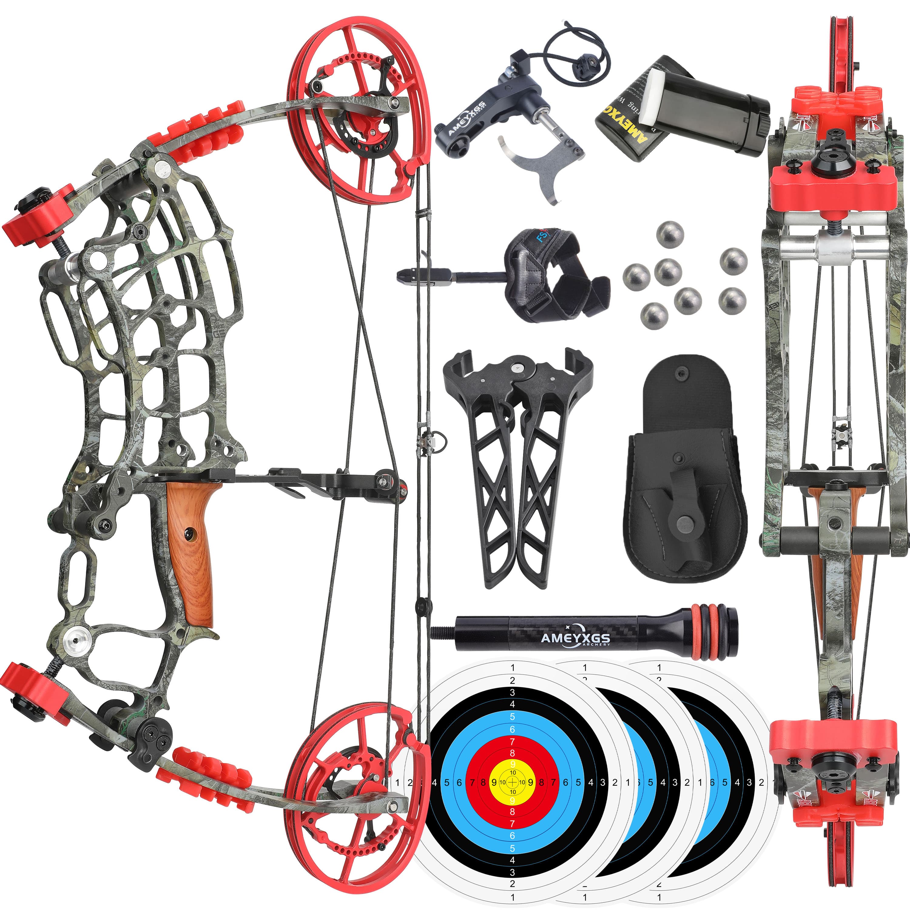 19" Ultra-Compact Compound 420FPS High Speed 30-60lbs Adjustable 