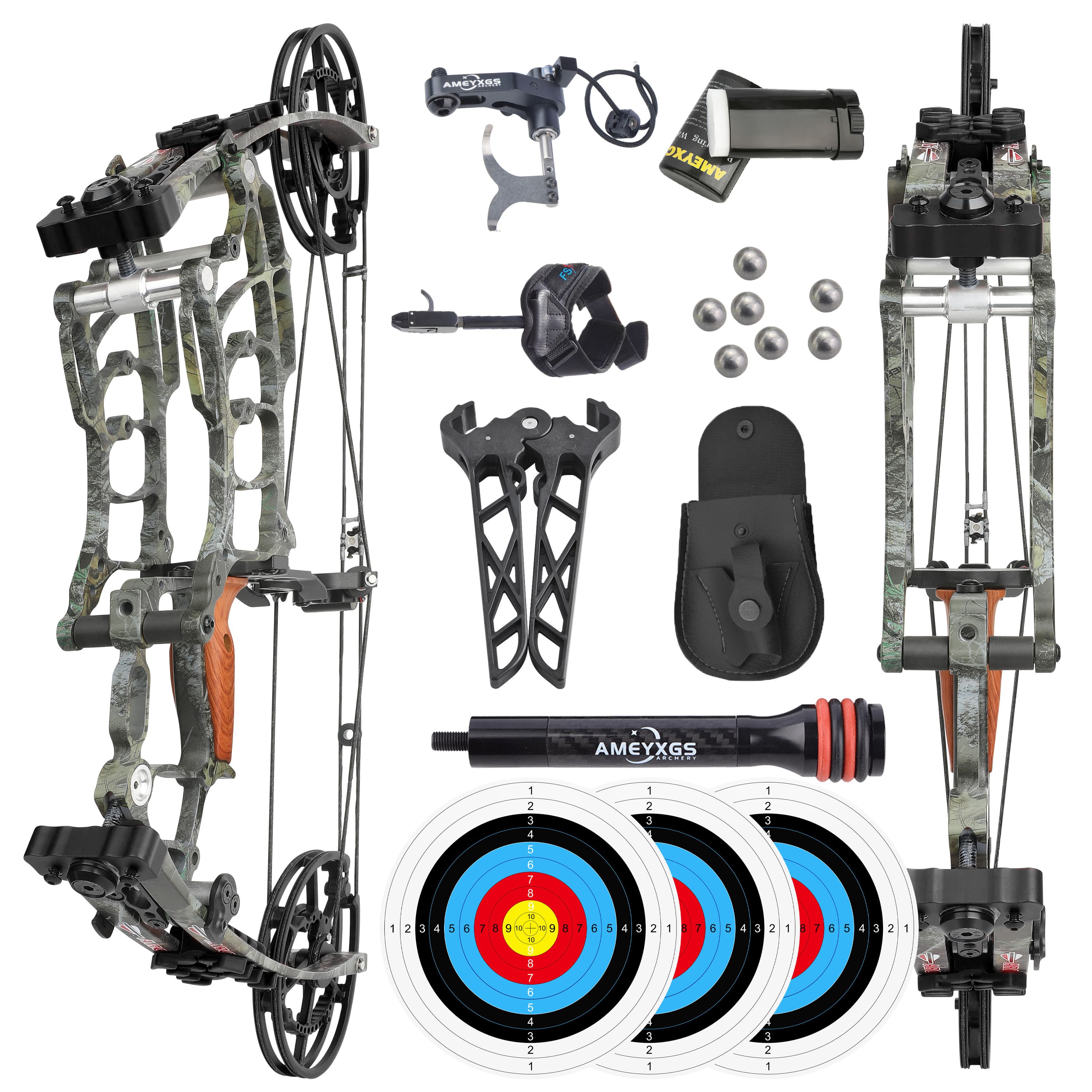 19" Ultra-Compact Compound 420FPS High Speed 30-60lbs Adjustable 