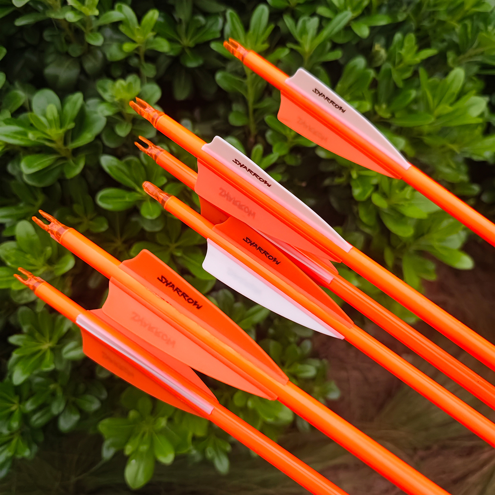CTBC6.2 Carbon Arrows 300 Spine 3" Shield Vanes 12pcs 85cm
