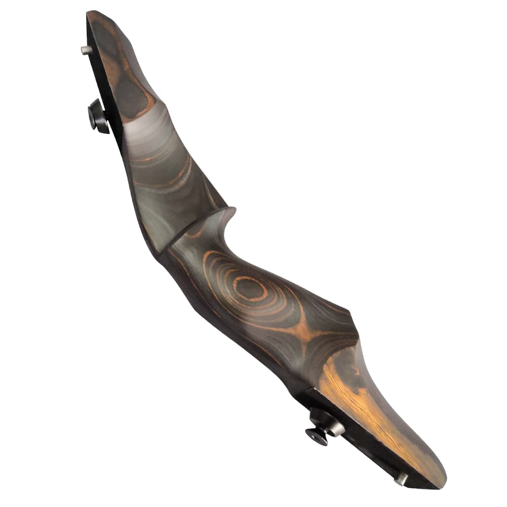 60" Recurve Bow Takedown Wooden Bow Hunting Shooting 25-60lbs