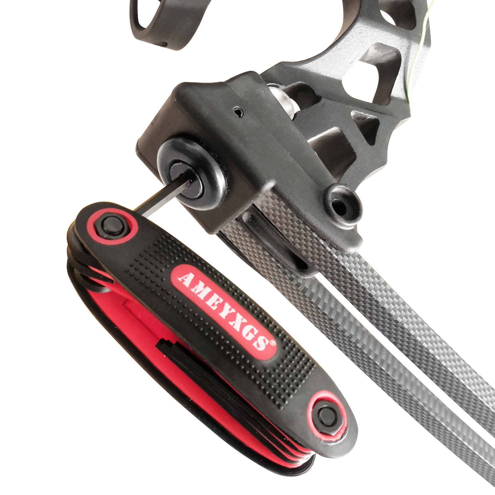 AMEYXGS Imperial Allen Wrench Set 1/4 to 5/64 Inch – 9 Sizes