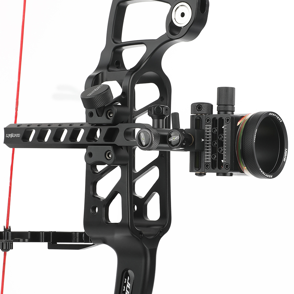 M2 Long-Range Micro-Adjustable 5-Pin Sight Black Alloy 262g