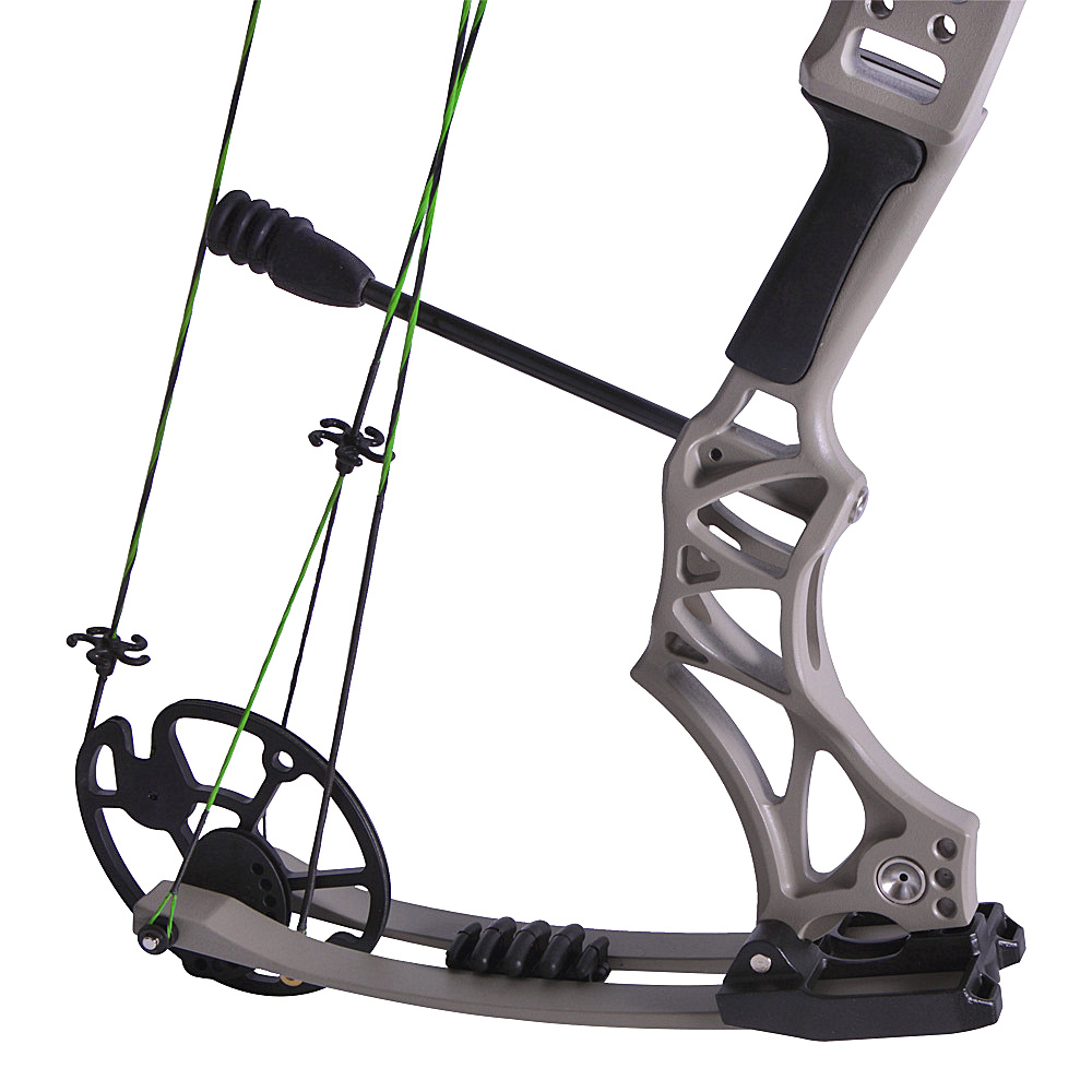 Junxing M129 Compound Bow 30–70lb Gray Green Set