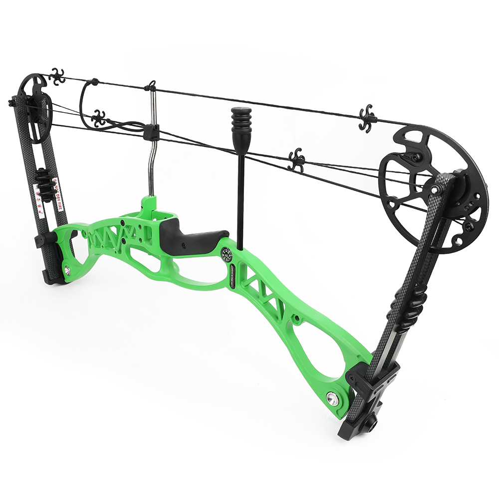 M126 0-70lbs 33'' Compound Bow Set Arrow 320fps Let-off 80%