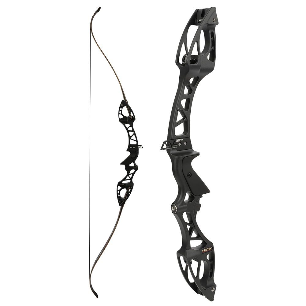 25" Recurve Bow Riser F Interface 20-40lbs Limbs Takedown Archery  Hunting