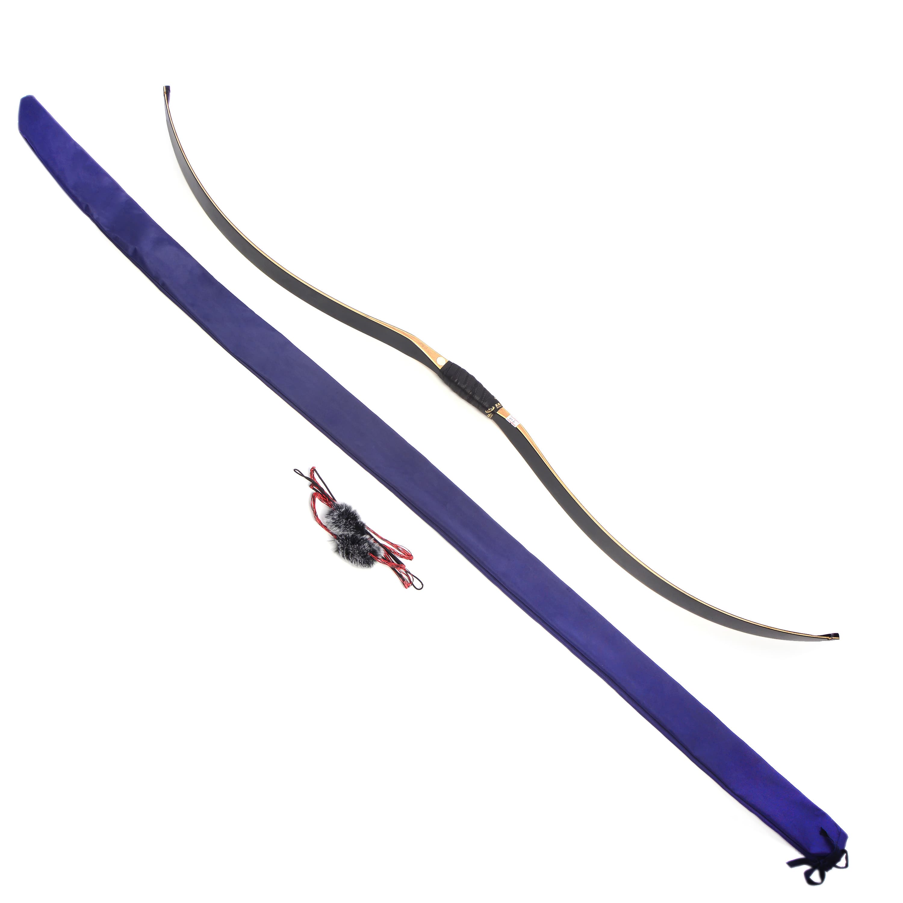 Traditional Triangle Longbow 15-50lbs Archery Handmade 58 inch