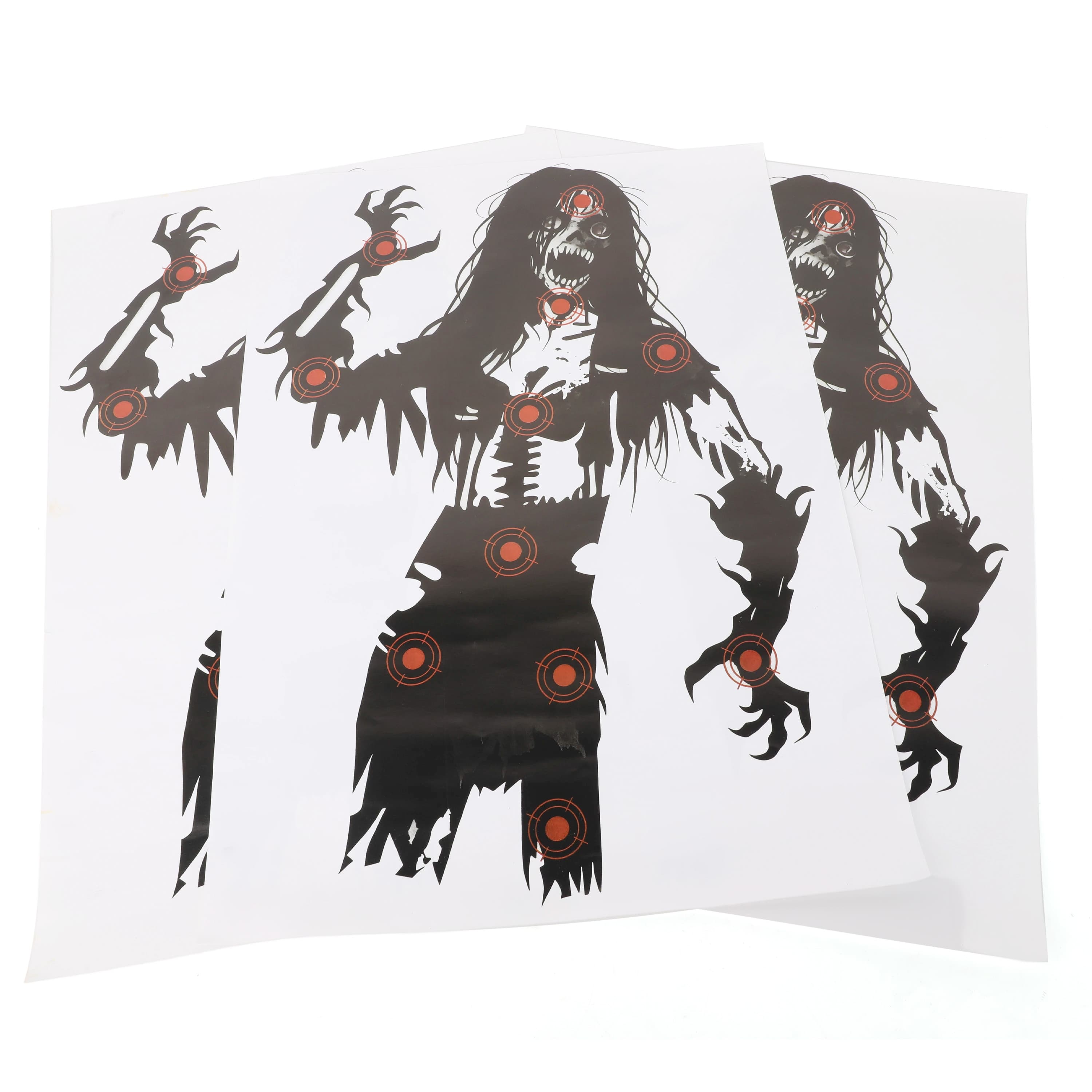 Paper Archery Target Faces 45×40cm for Practice 10 Pack