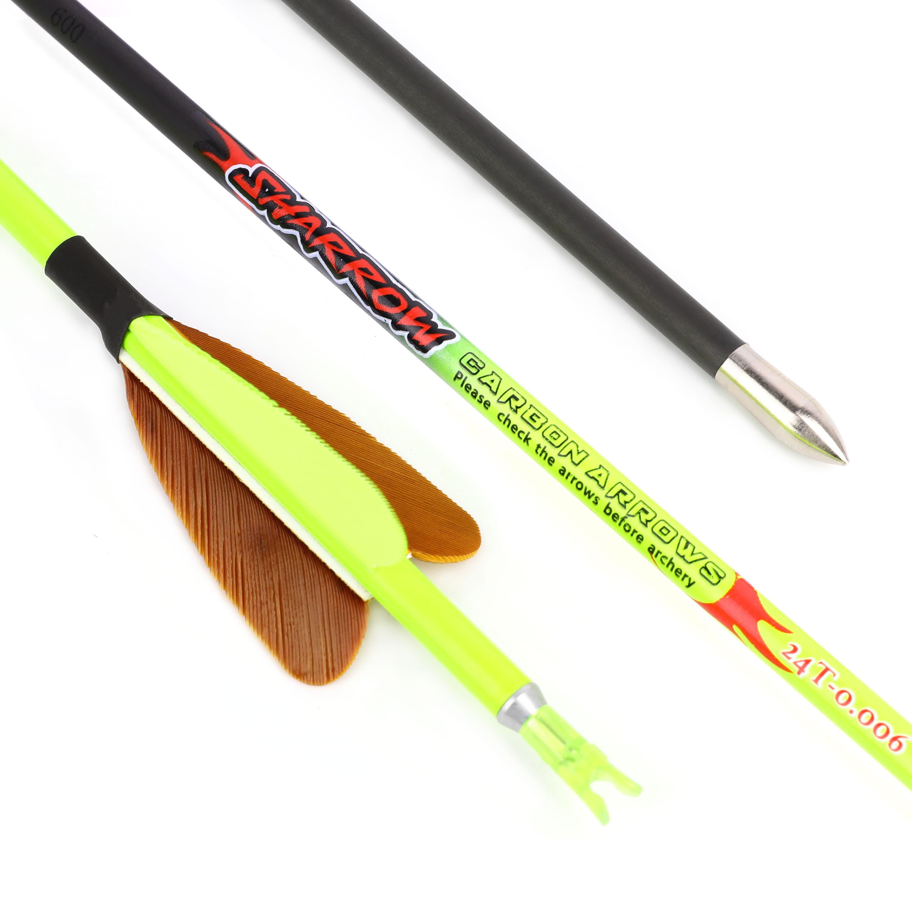 32inch Arrows Archery Turkey Feather Spine 500 for Recurve Compound Hunting