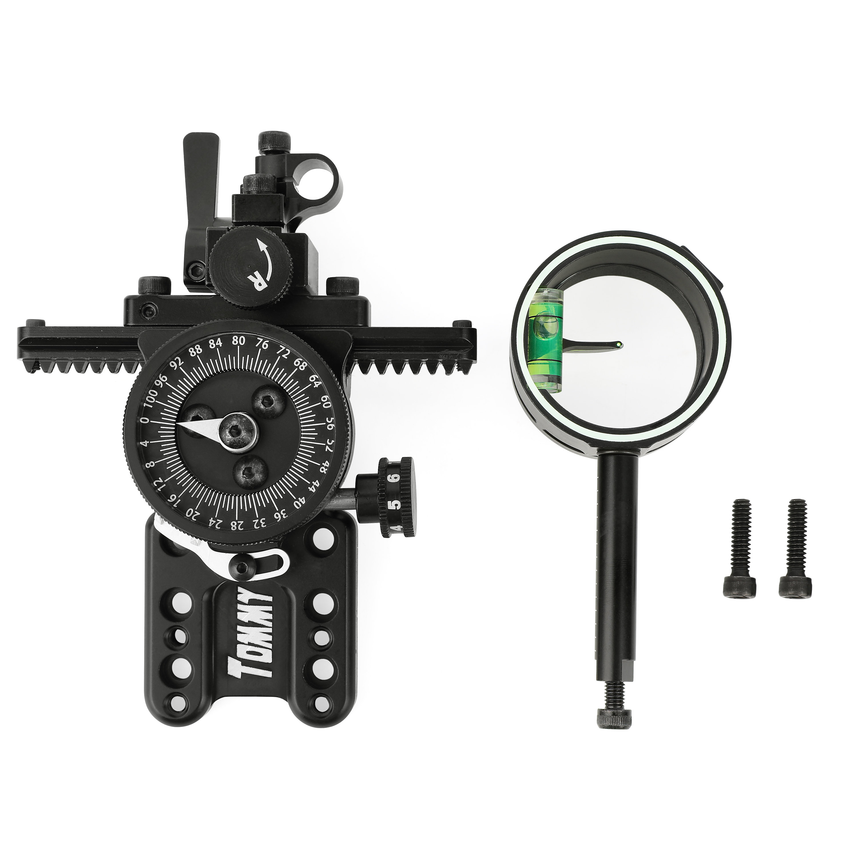 Tommy Hogg Single Pin Sight with Micro Adjustments 6061 Aluminum