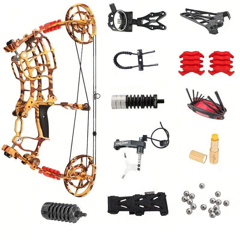 Villain Dual-Purpose Bow - Yellow Camo, 30-70lb, 25-30" Draw