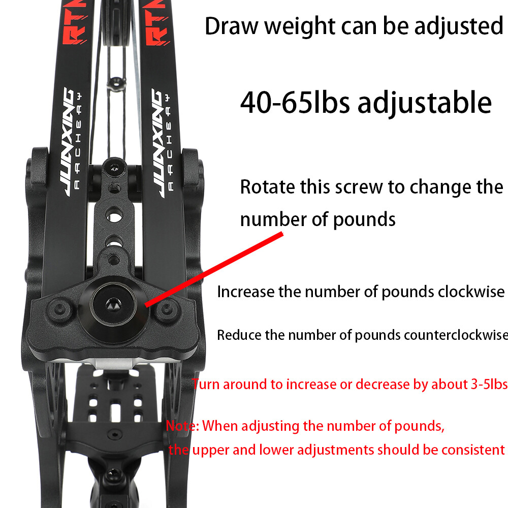 JUNXING M109KA Dual-Use Compound Bow | 340 FPS Arrows & 420 FPS Steel Balls