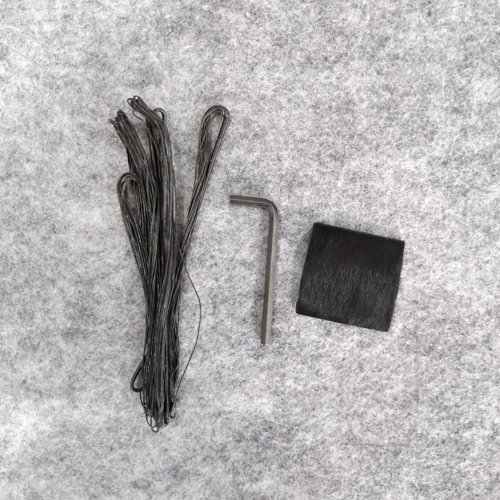 60" Recurve Bow Takedown Wooden Bow Hunting Shooting 25-60lbs