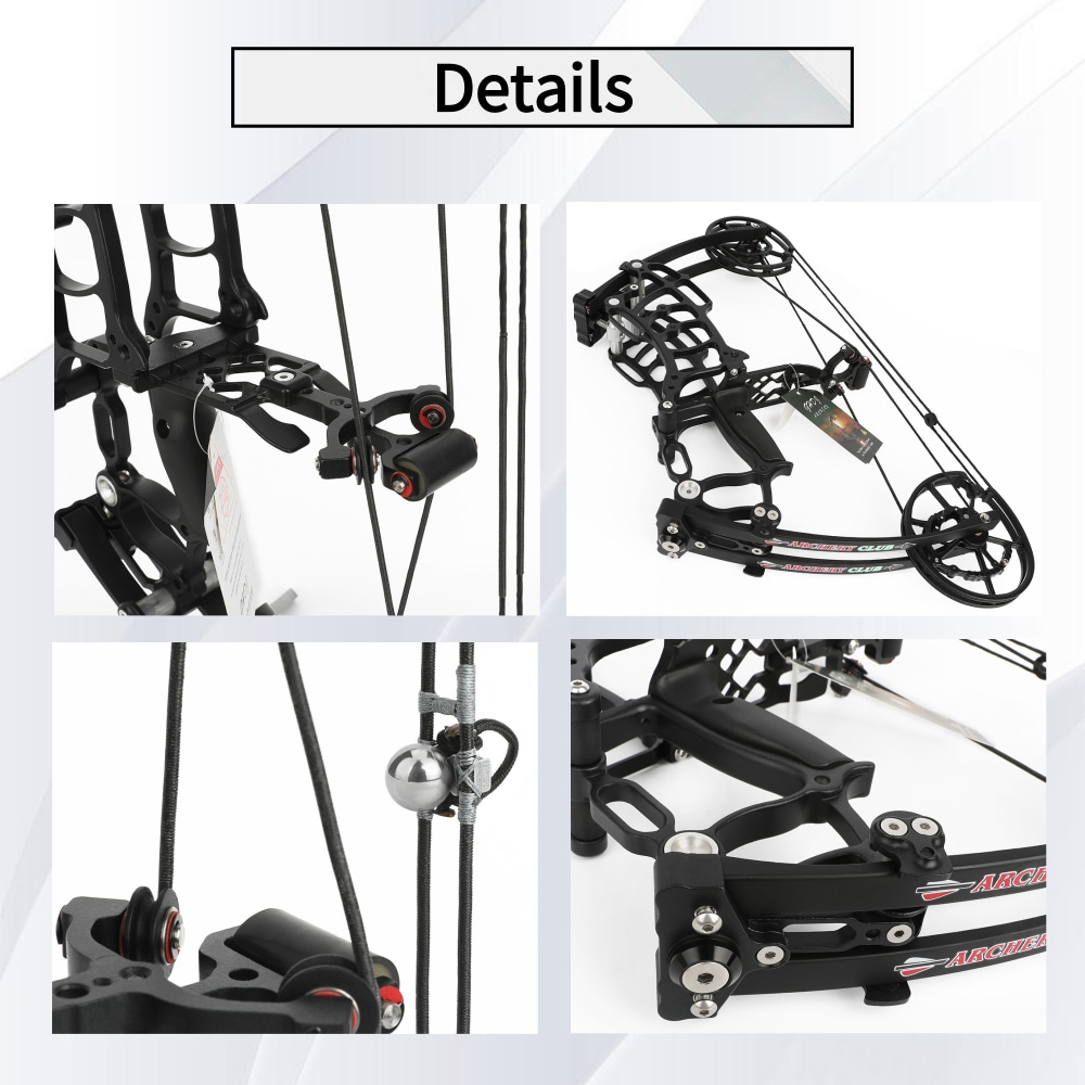 Villain 30-70lbs Dual-Use Compound Bow 420FPS for Hunting