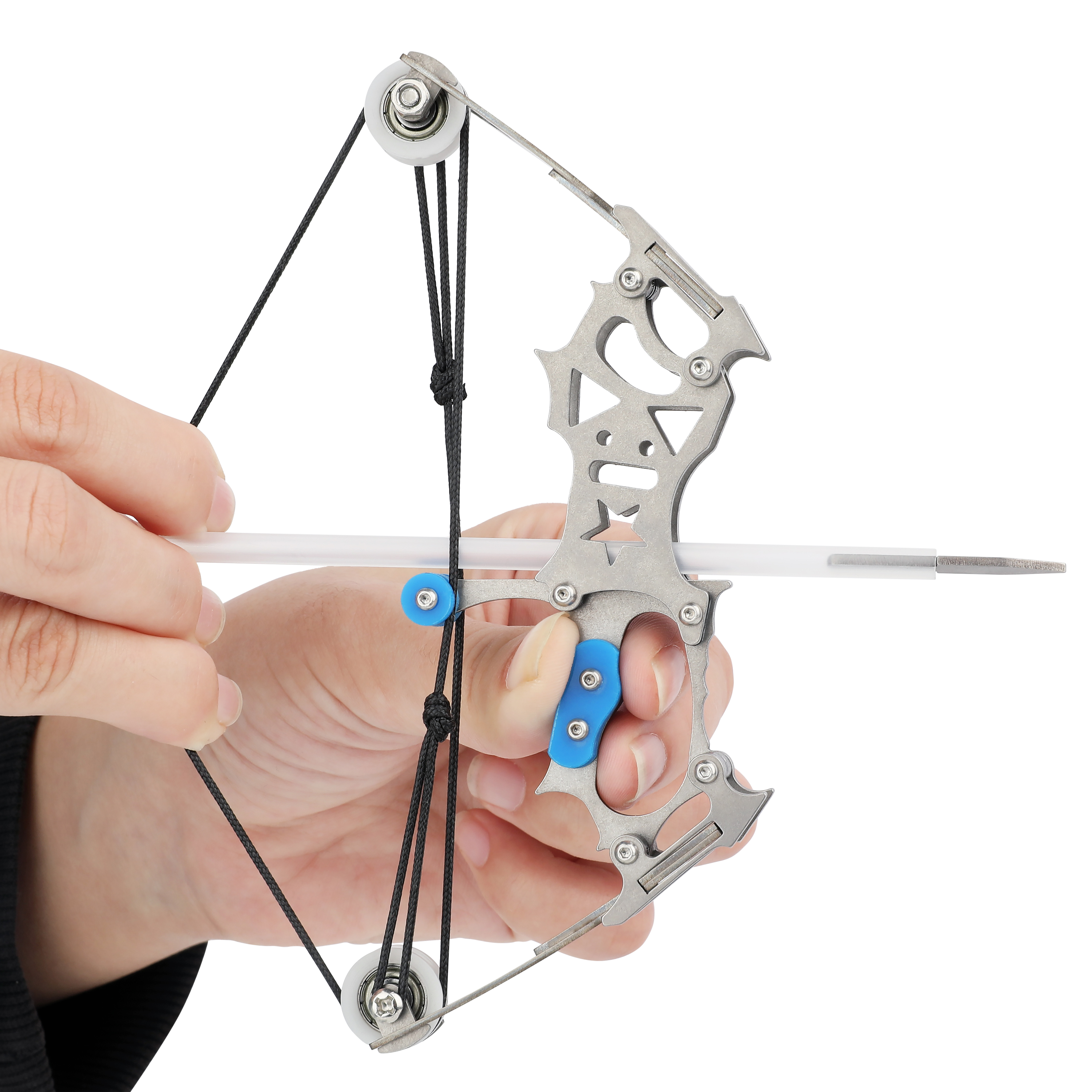 Mini Compound Bow Arrow Set Gift Target Toy Archery Practice w