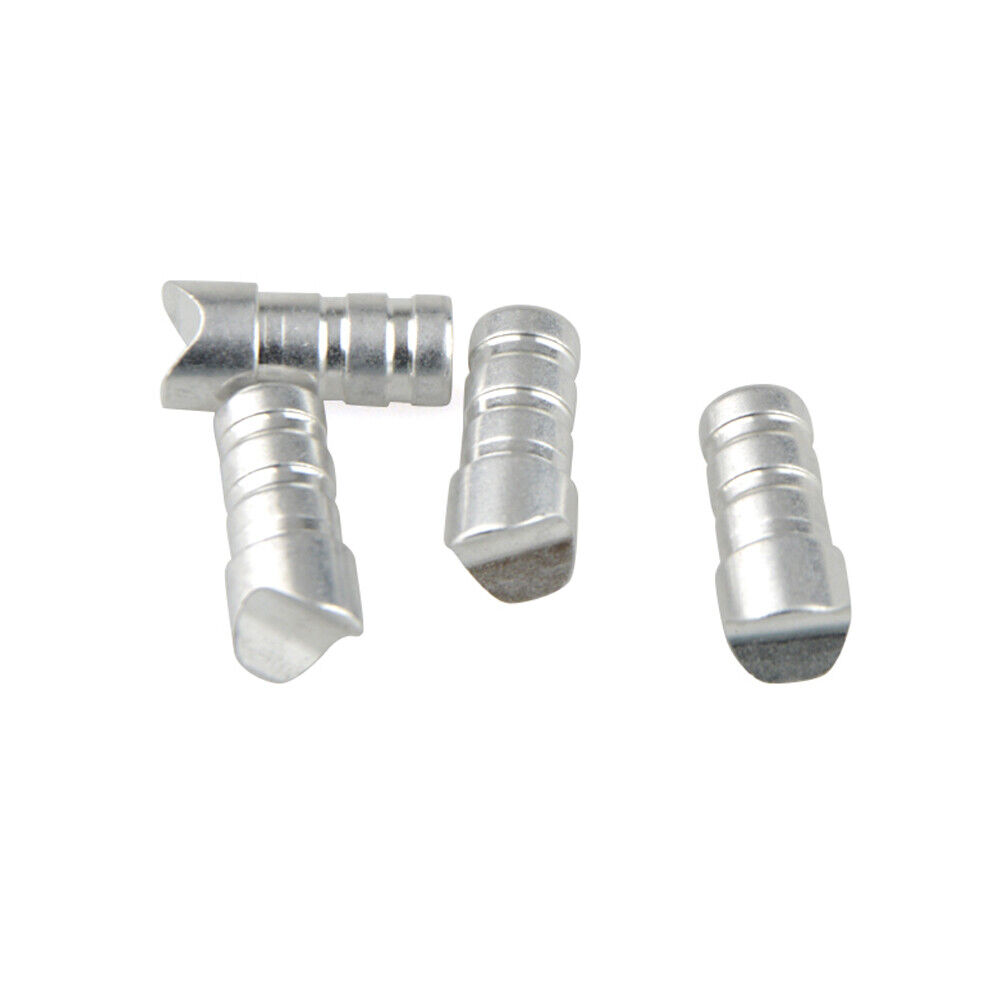 12PCSAluminum Crossbow Half Moon Arrow Nocks Tails 7.6mm Archery Arrows Shaft DIY