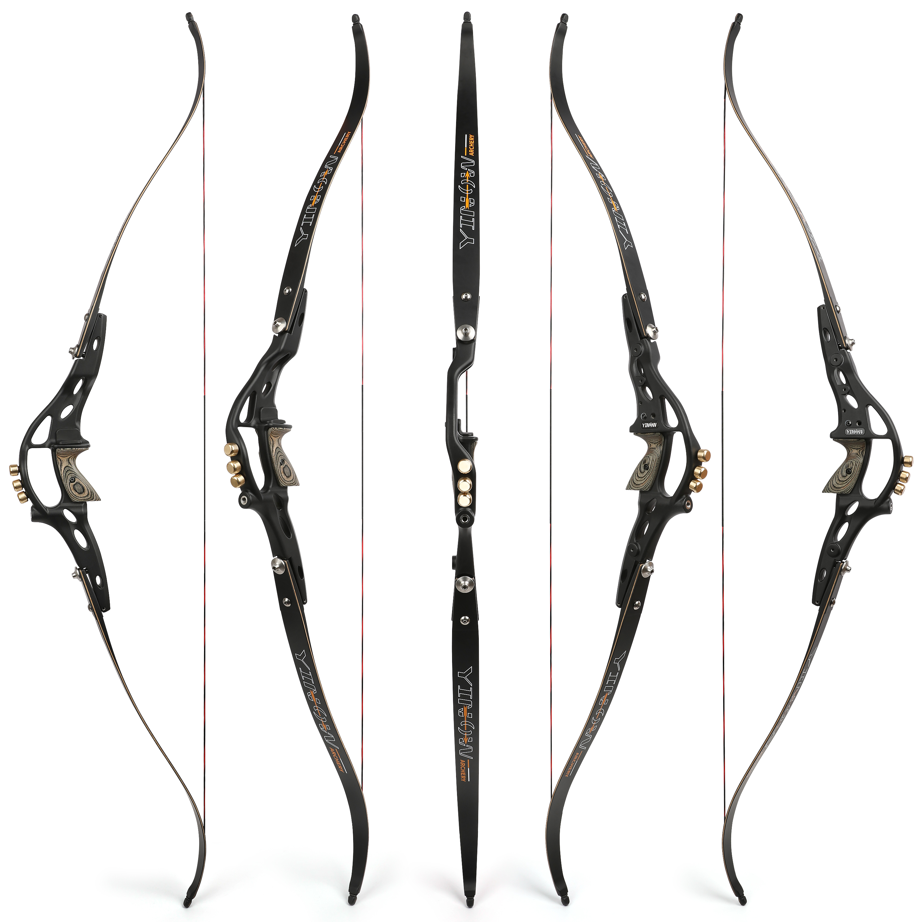 SHARROW Archery ILF Recurve Bow 20-50lbs Bamboo Limbs Target Shooting
