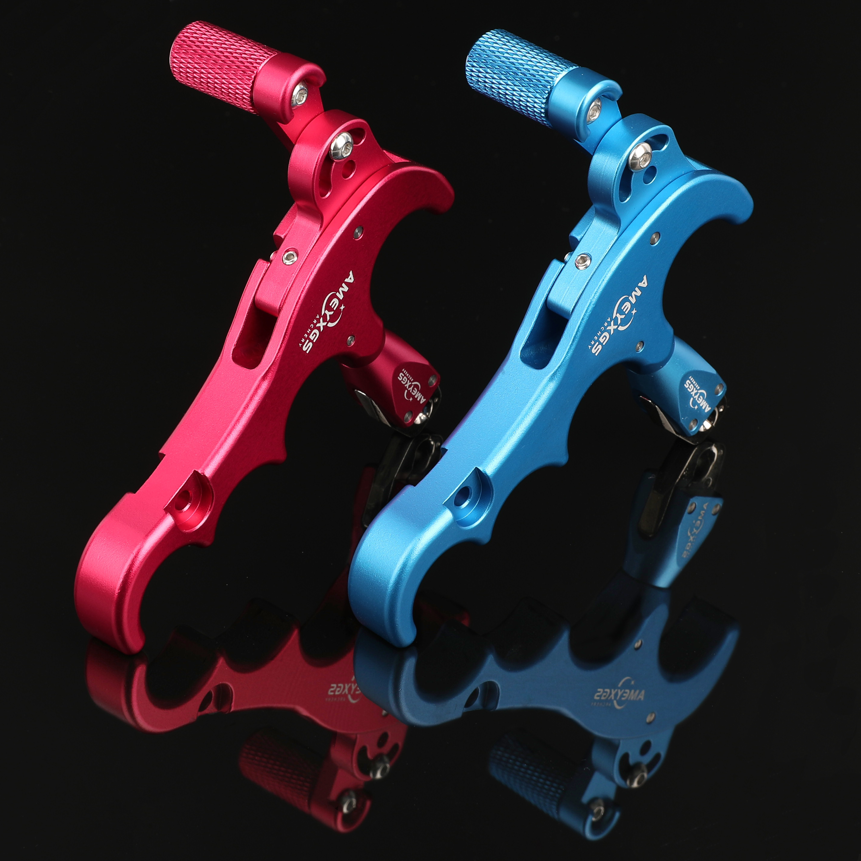 4 Finger Aluminum Archery Release Aid Bow Hunting