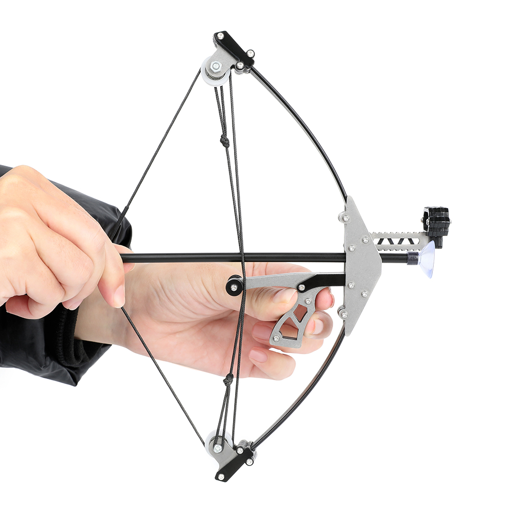 Mini Compound Bow with Short Axle Triangle Cam (Upgraded Stainless Steel)