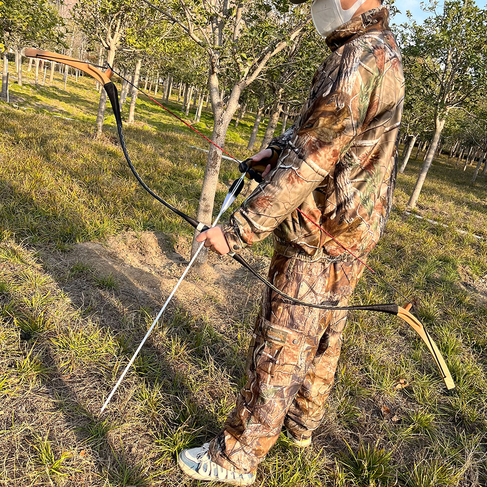 Da Qing Bow 30lbs Traditional Chinese Bow Handmade Epoxy & Beechwood Tips – Fast Speed, Smooth Draw