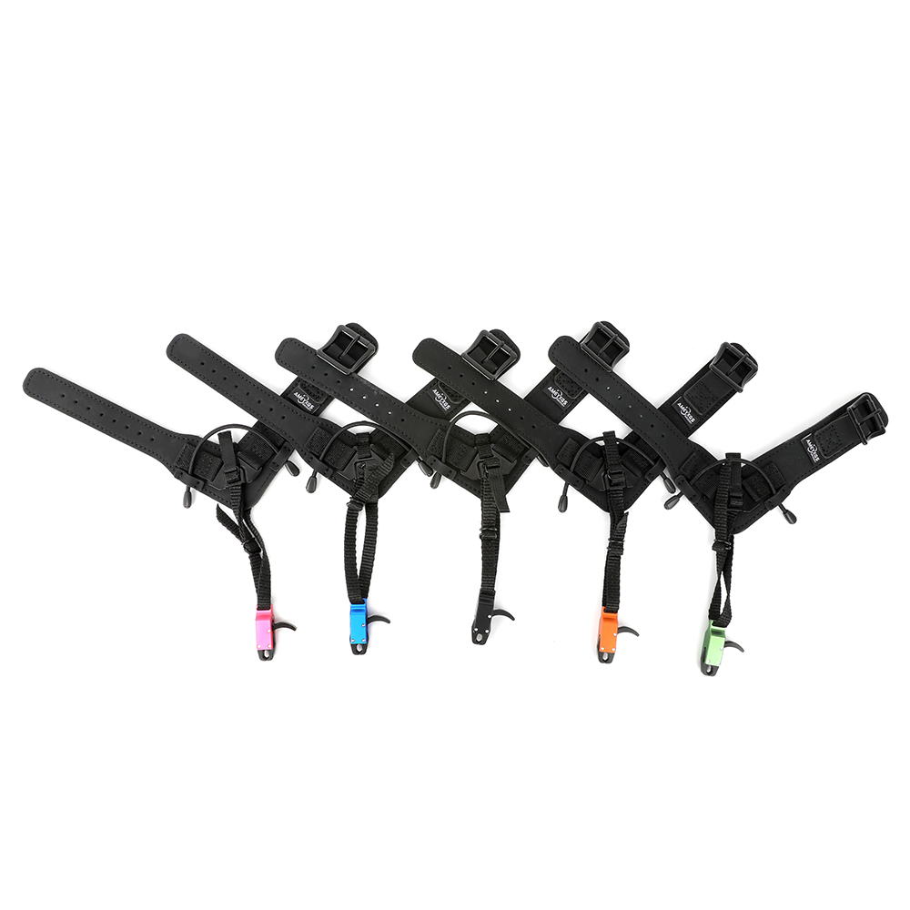 K8 Leather Wrist Release Aid for Archery – 5 Colors