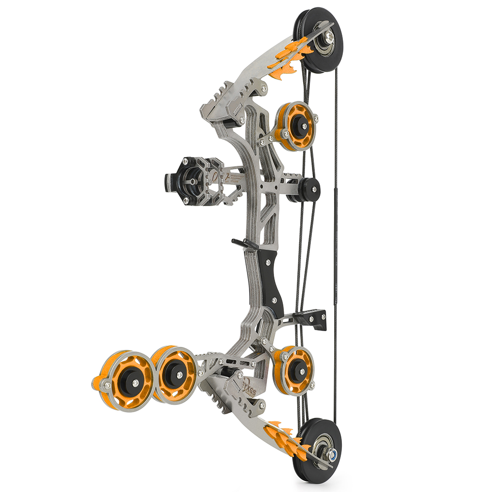 Mini Indoor Compound Bow 10lb with 8 Arrows for Target Shooting