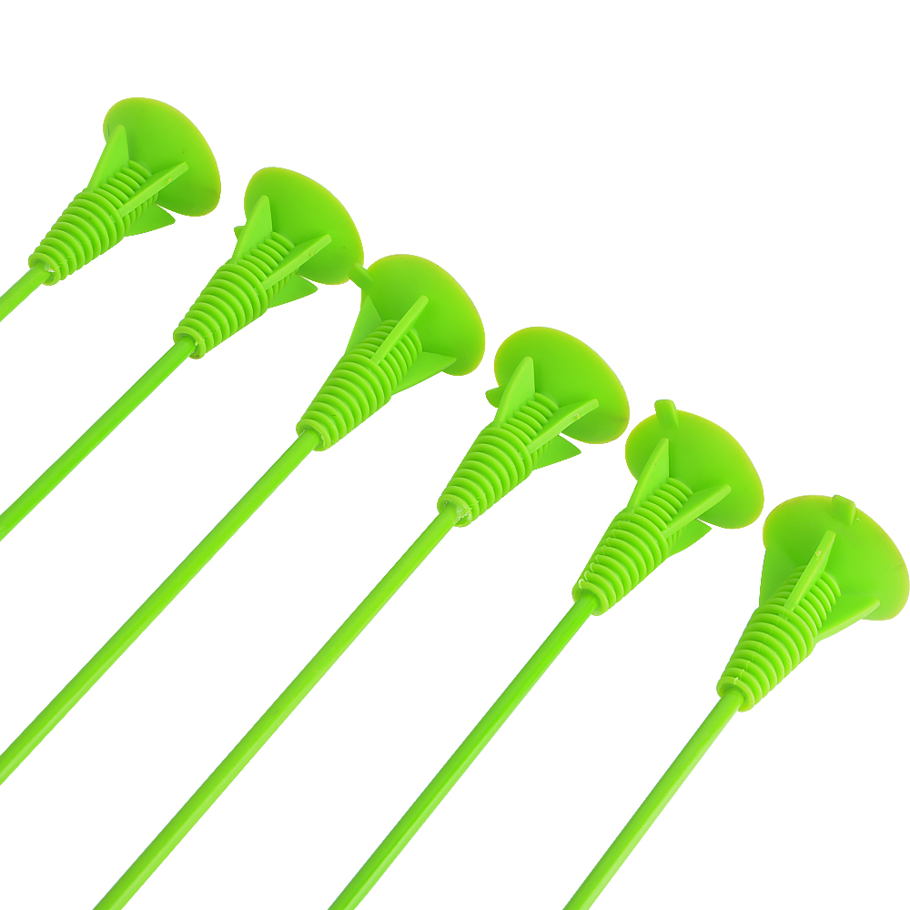 Children's Suction Cup Arrows Green 30g 12-Pack with Strong Adhesion  Bullet Points: