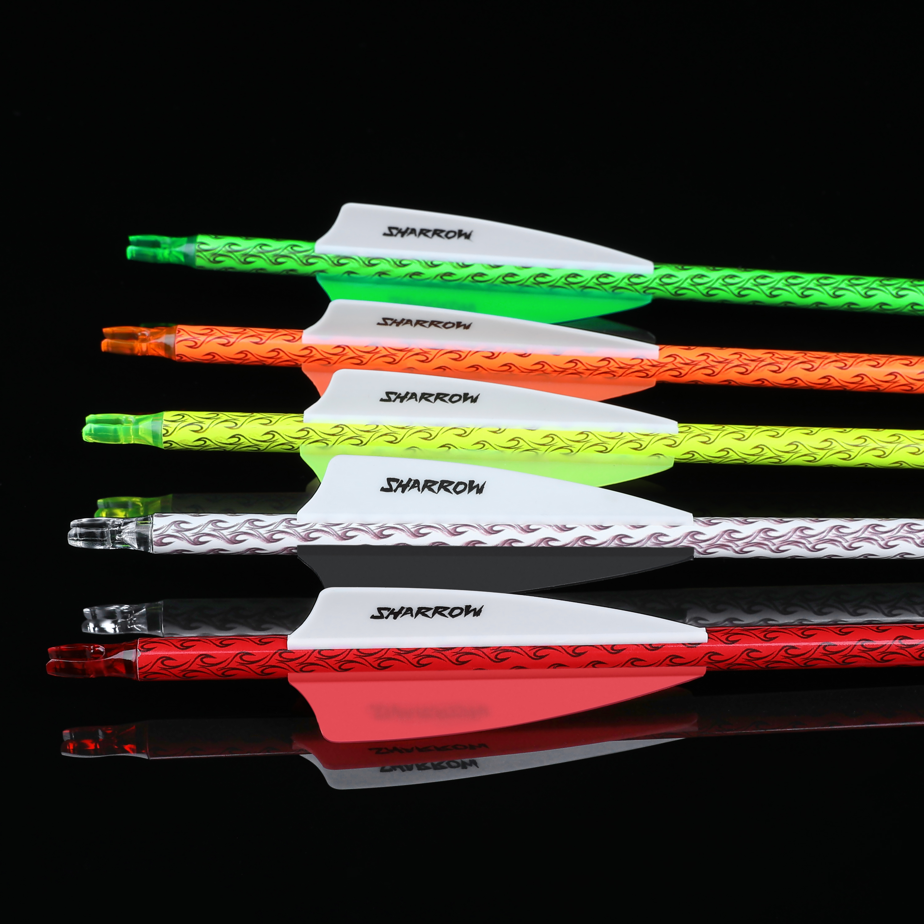 12pcs 30 inch Carbon Arrows SP500 Archery Hunting Target Arrows