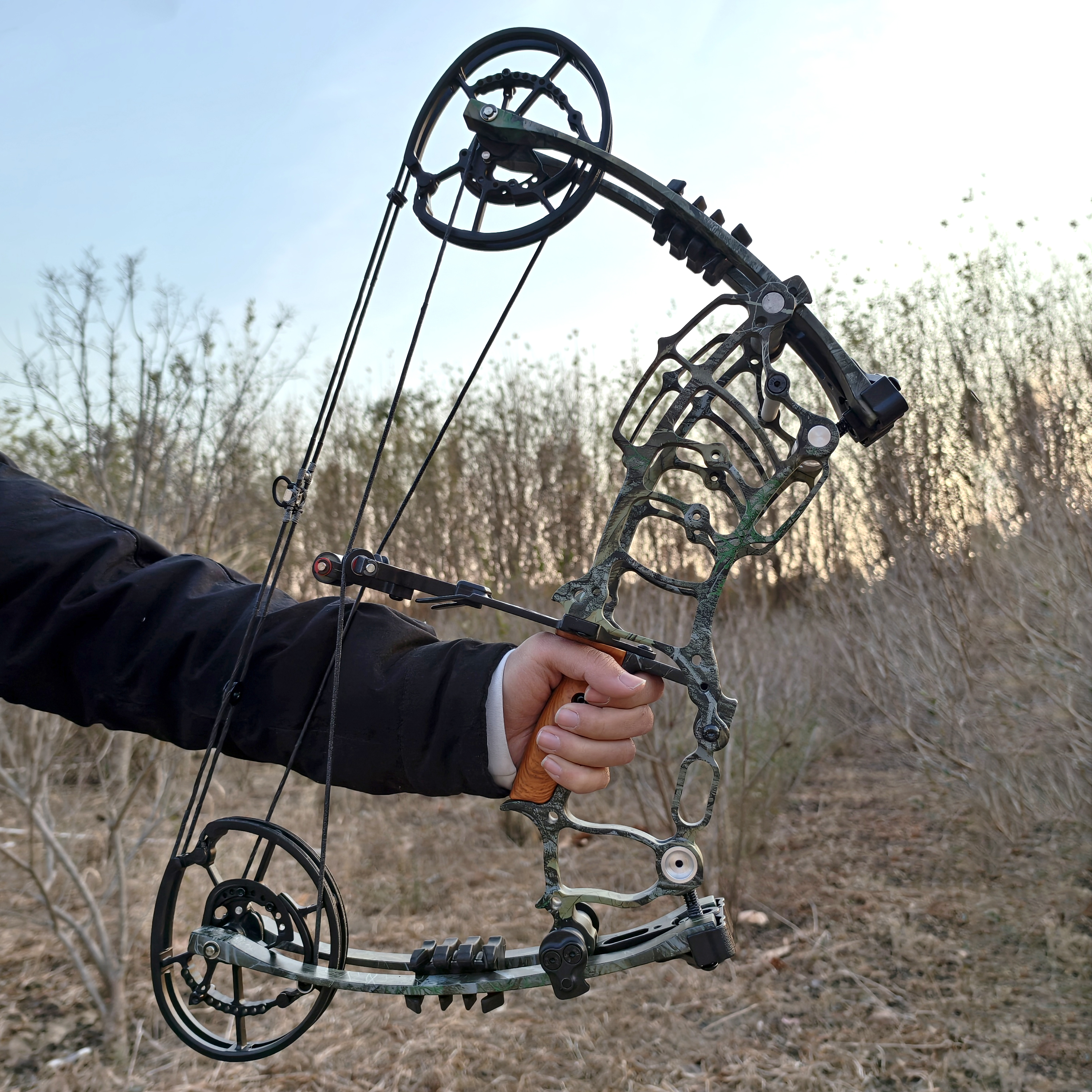 SHARROW Dual-Purpose Compound Bow 30-70lbs Archery Shooting