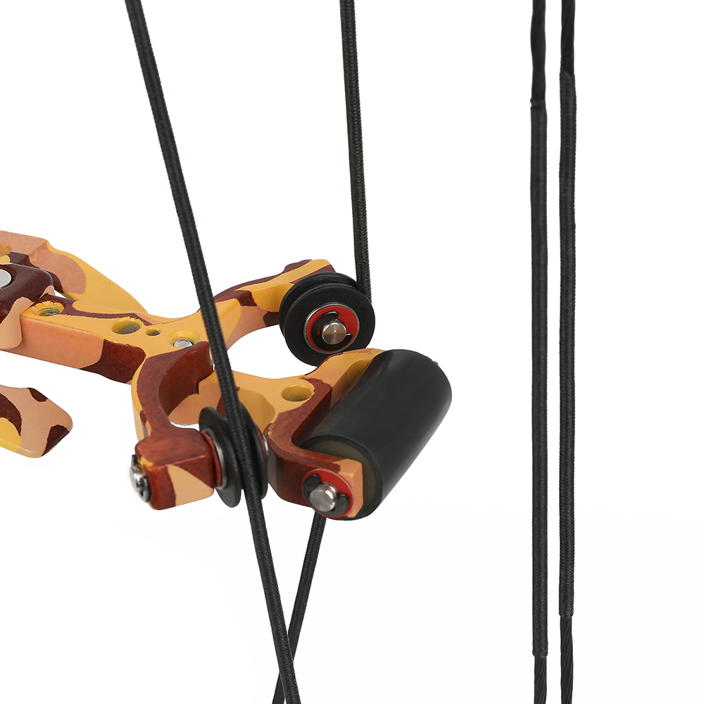 Yellow Camo Dual-Use Compound Bow Kit 30–60lbs