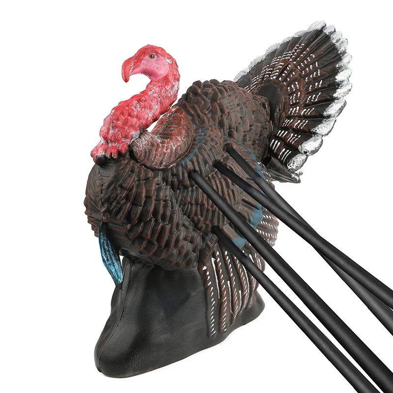 Archery 3D Turkey Target Strutting Arrow Target Animal Shooter Practice Target Shooting Hunting Bow and Arrow Accessories