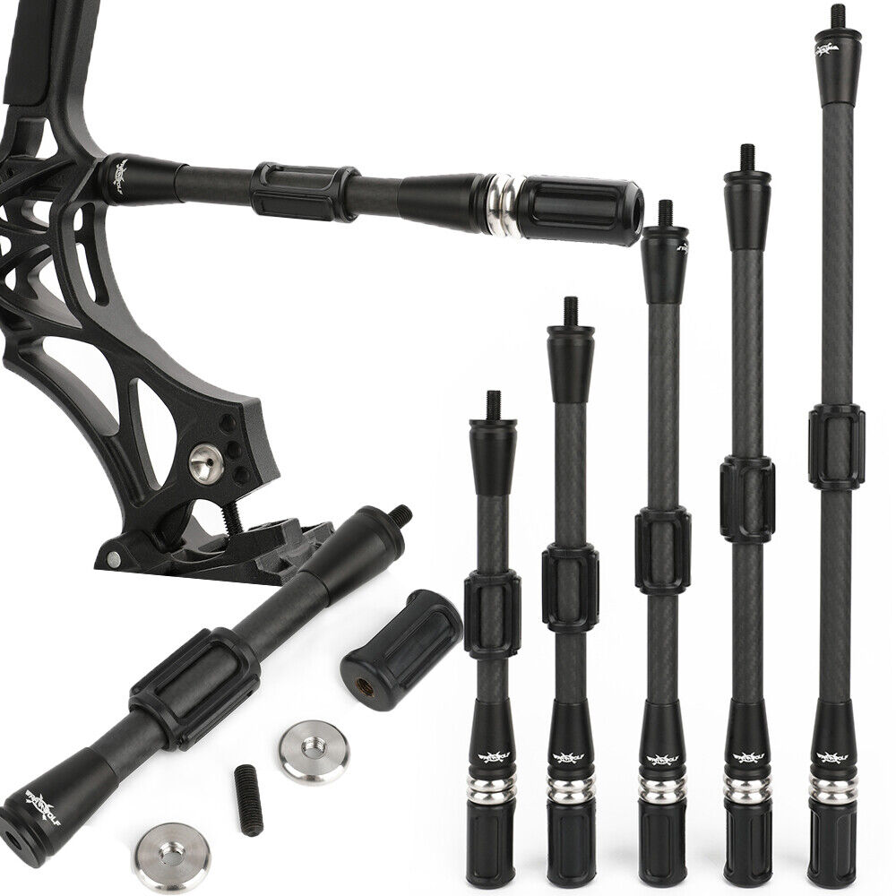 3K Carbon Balance Bar Rod 7" 9" 11" 12" 15" Stabilizer Archery Compound Bow