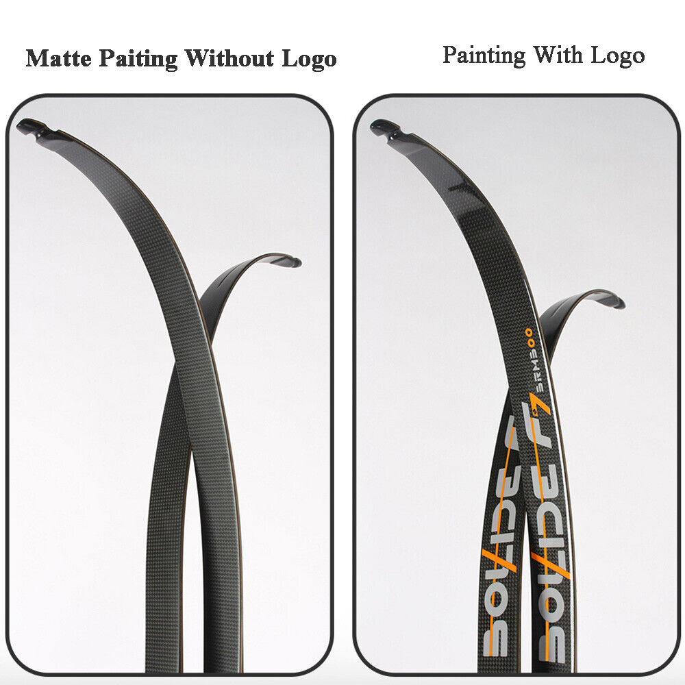 Bosen F7 Recurve Bow Limbs ILF 20-60lbs H25-68" Carbon Ceramic Foam Core Archery