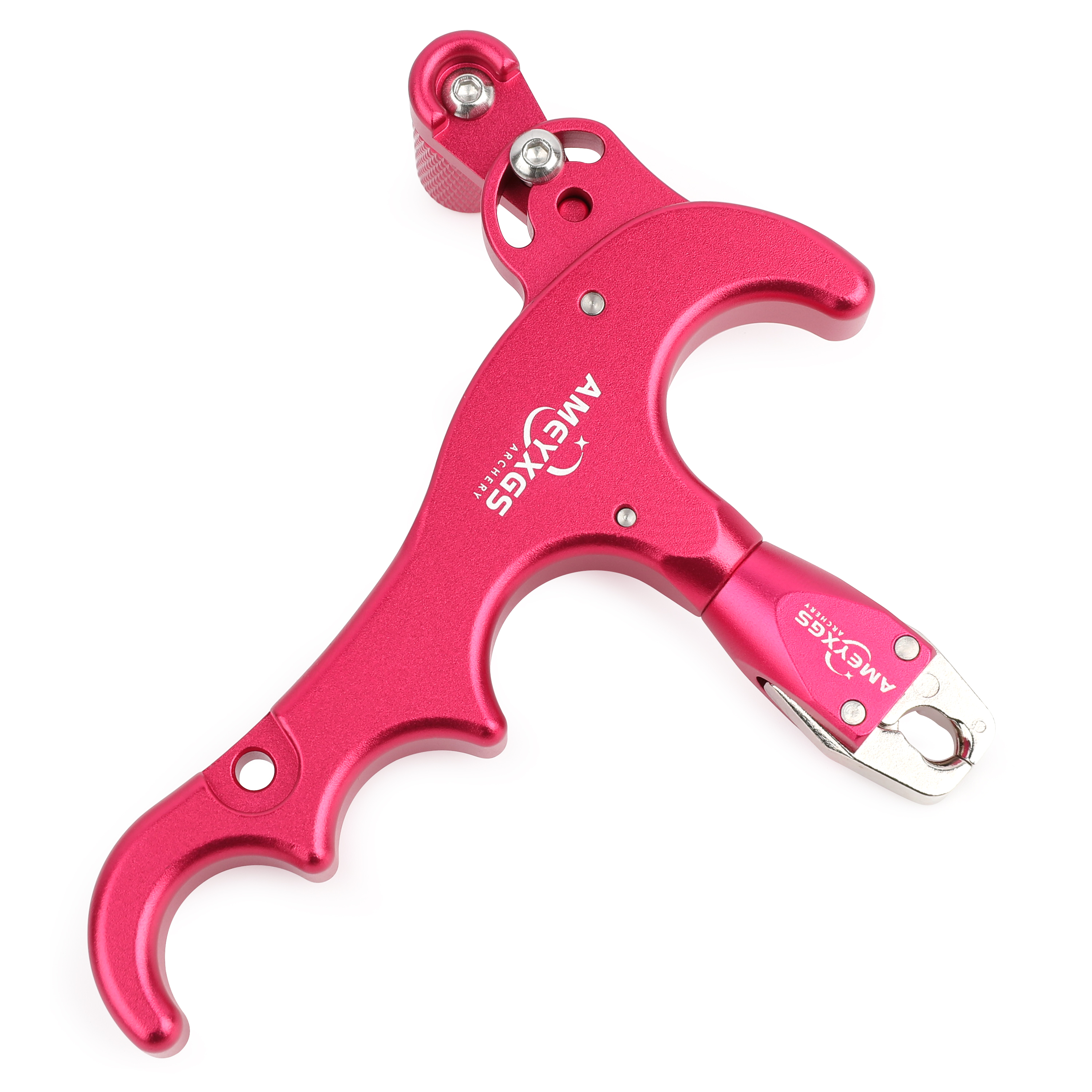 4 Finger Aluminum Archery Release Aid Bow Hunting