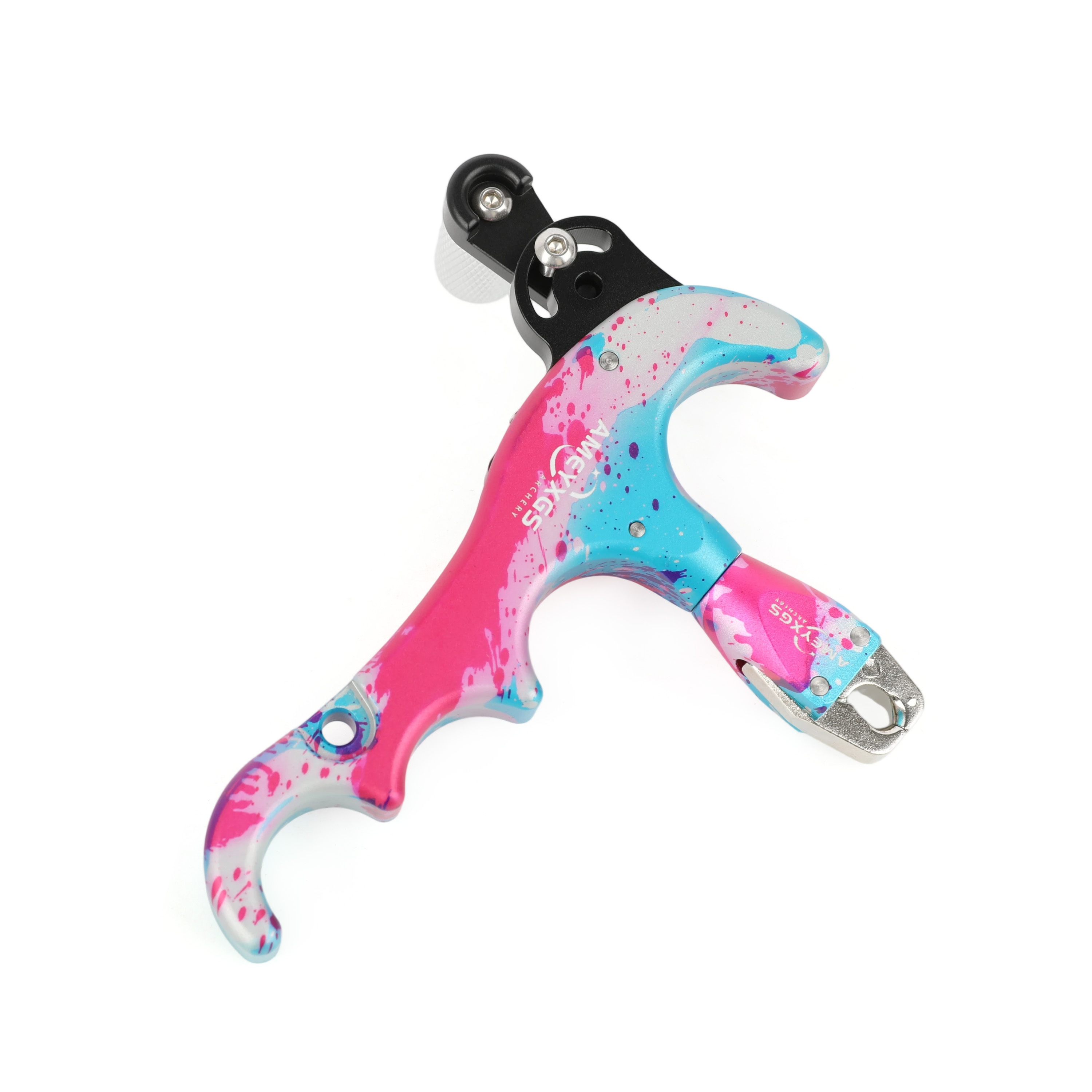 4 Finger Aluminum Archery Release Aid Bow Hunting