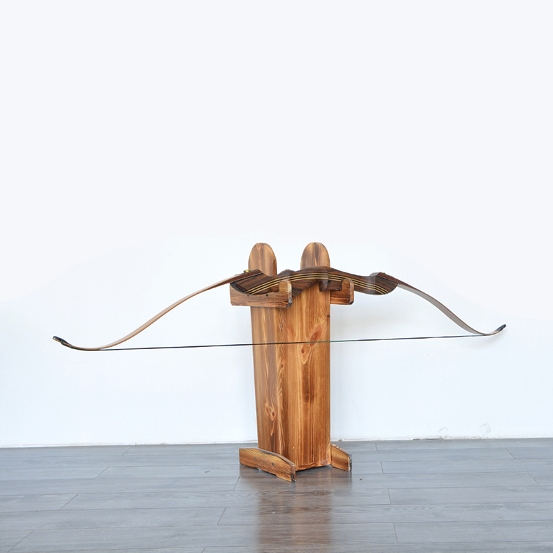 60" Wooden Recurve Bow Kit 20/25lbs for Hunting & Target Practice