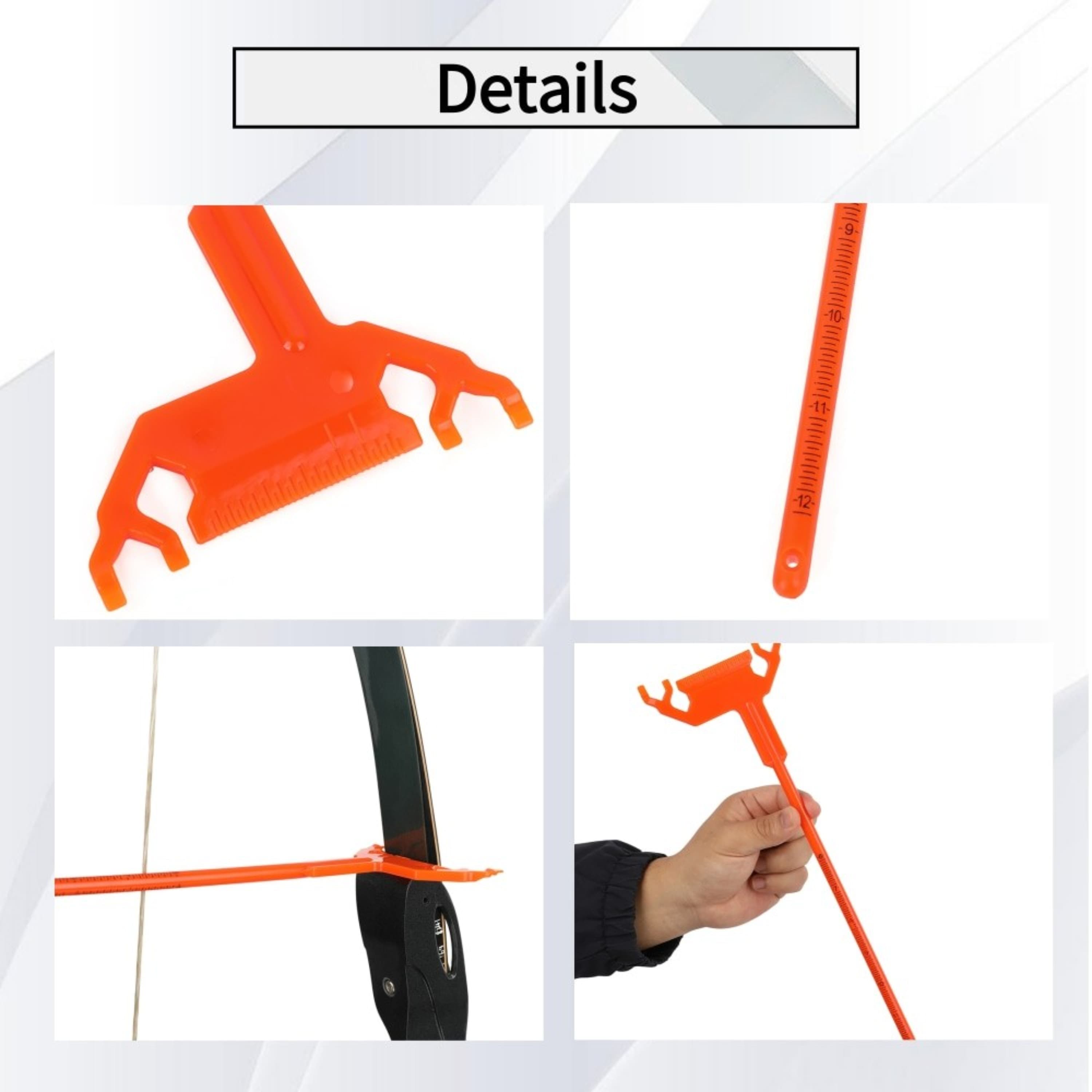 Archery Bow T-Square Measurement Tool for Shooting