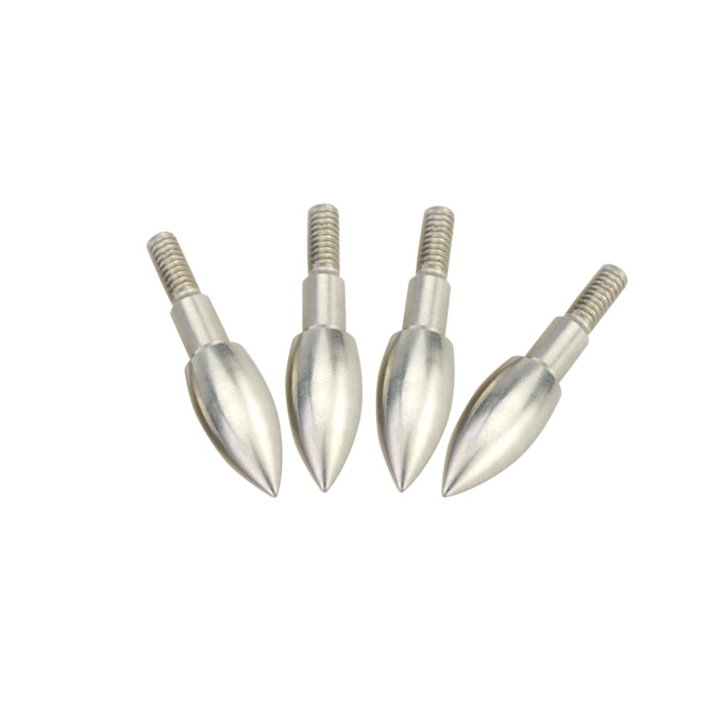 12pcs Broadhead Arrowheads Silver & Black 100-350 Grain