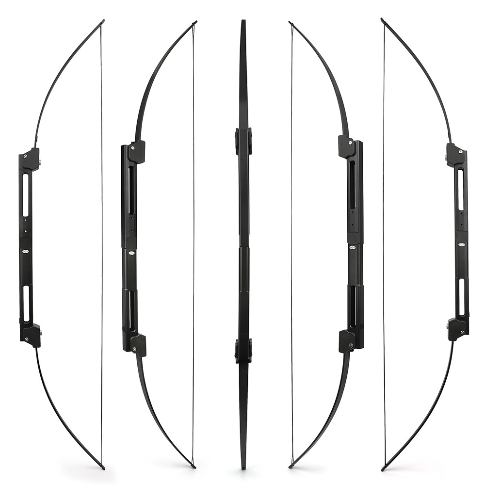 Folding Recurve Bow Set – 35lbs, CNC Aluminum Alloy Handle