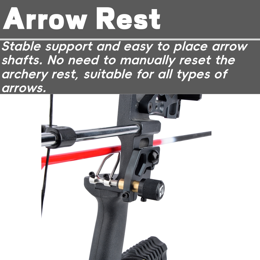Arrow Rest Fully Adjustable for Compound & Recurve Bows