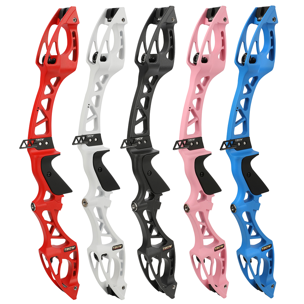 25" Recurve Bow Riser F Interface 20-40lbs Limbs Takedown Archery  Hunting