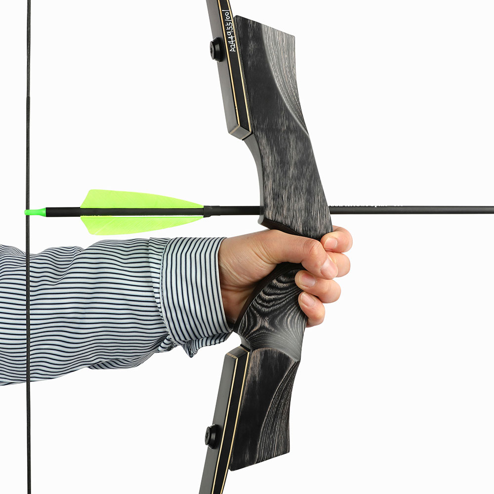 QiTou Reverse Recurve Bow 40/50/55lb Set