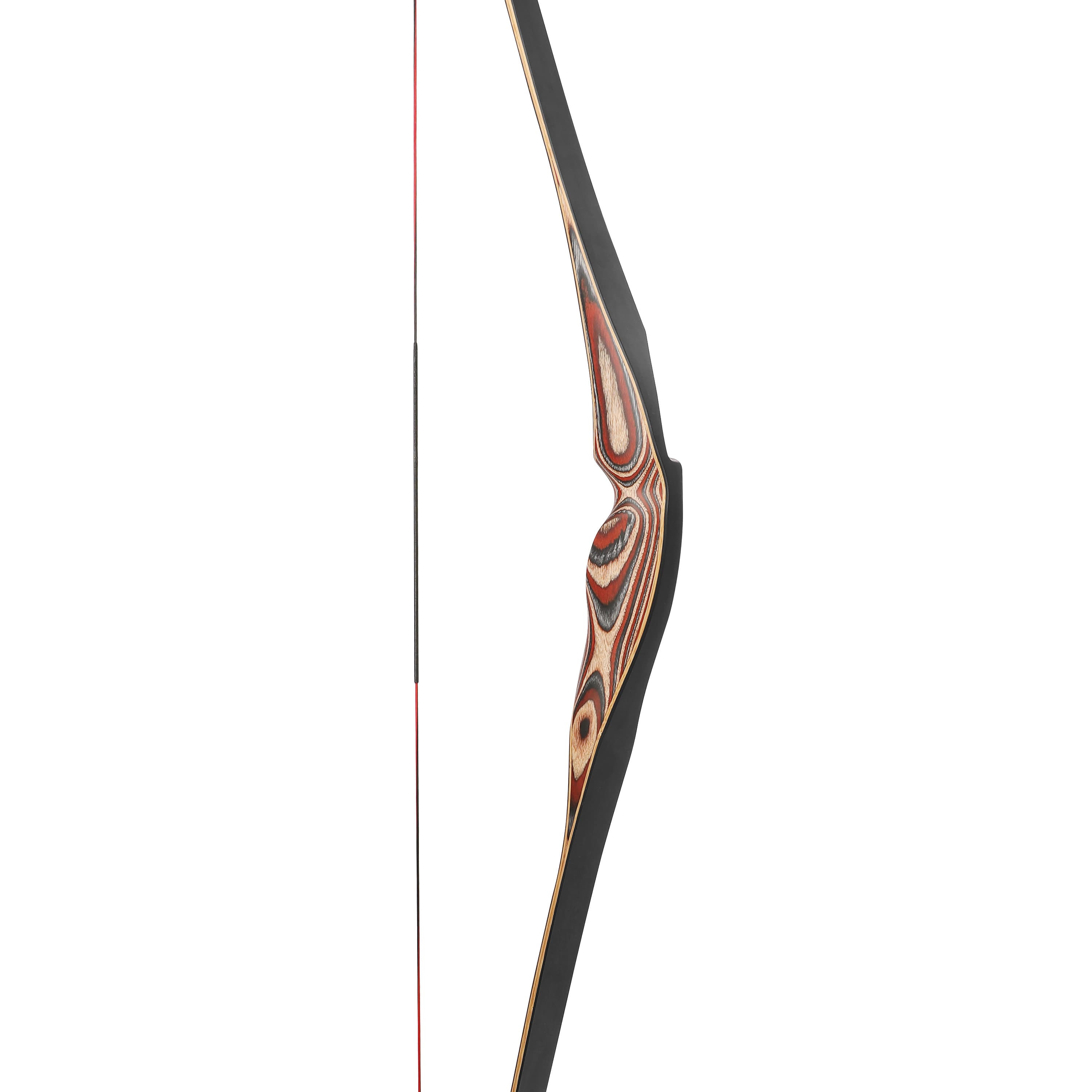 58'' Traditional Bow Hybrid Longbow Takedown 20-55lbs