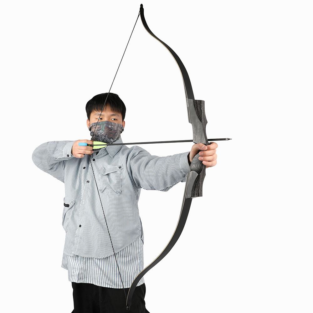 QiTou Reverse Recurve Bow 40/50/55lb Set