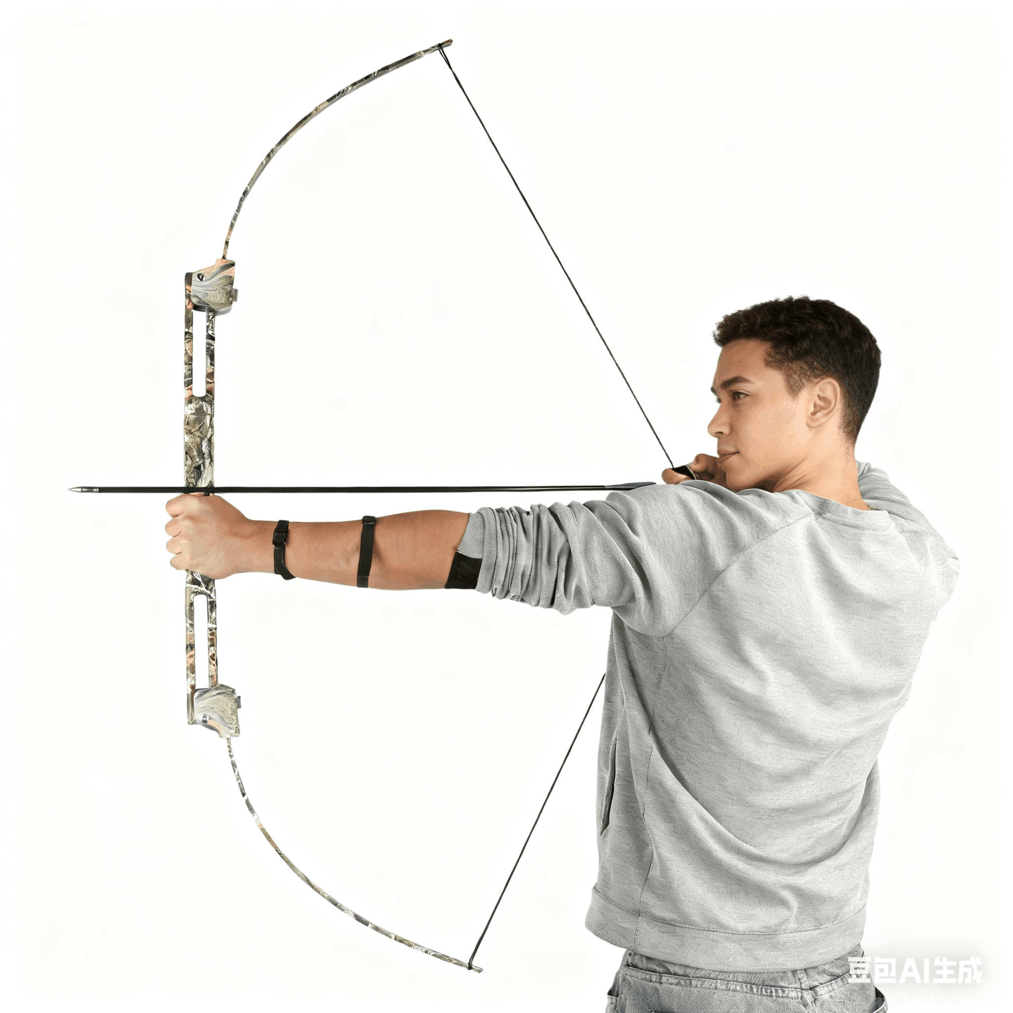 35lbs Folding Bow 58" Recurve Bow Target RH/LH
