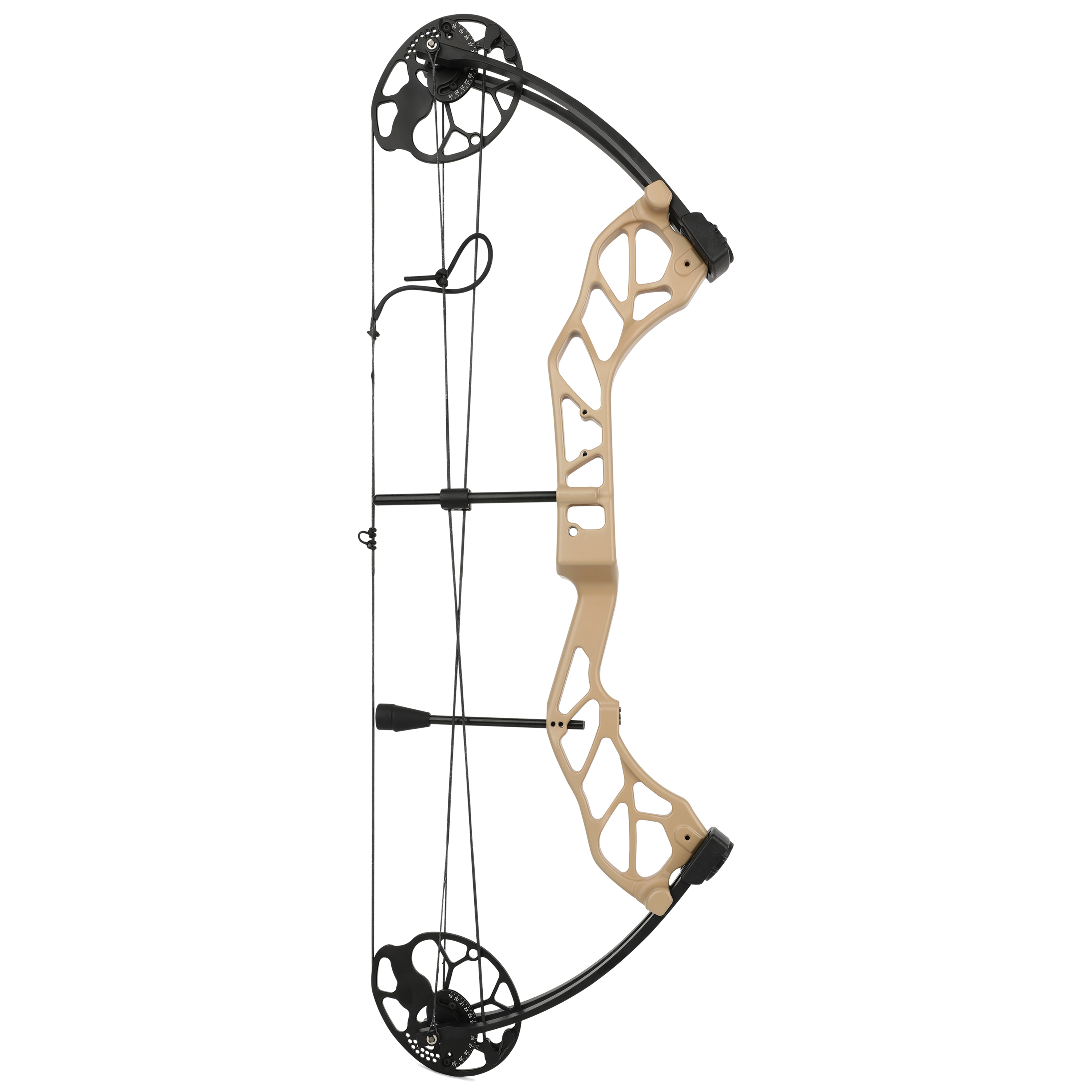 Adult Hunting Bow Adjustable 19-70lb Dual Cam Bow